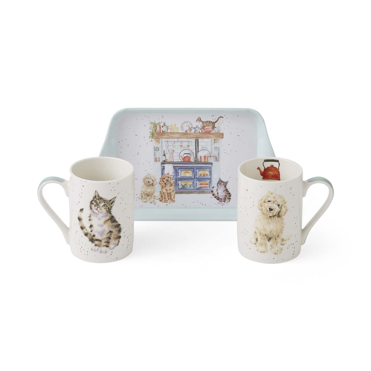 Wrendale Designs Country Kitchen Mug & Tray Set image number null